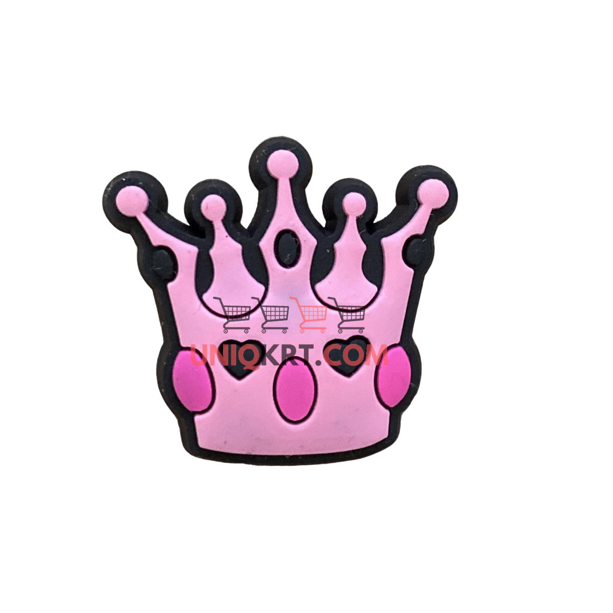 Queen Crown Shoe Charms