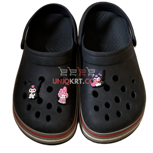 Kuromi 3pcs Combo Shoe Charms