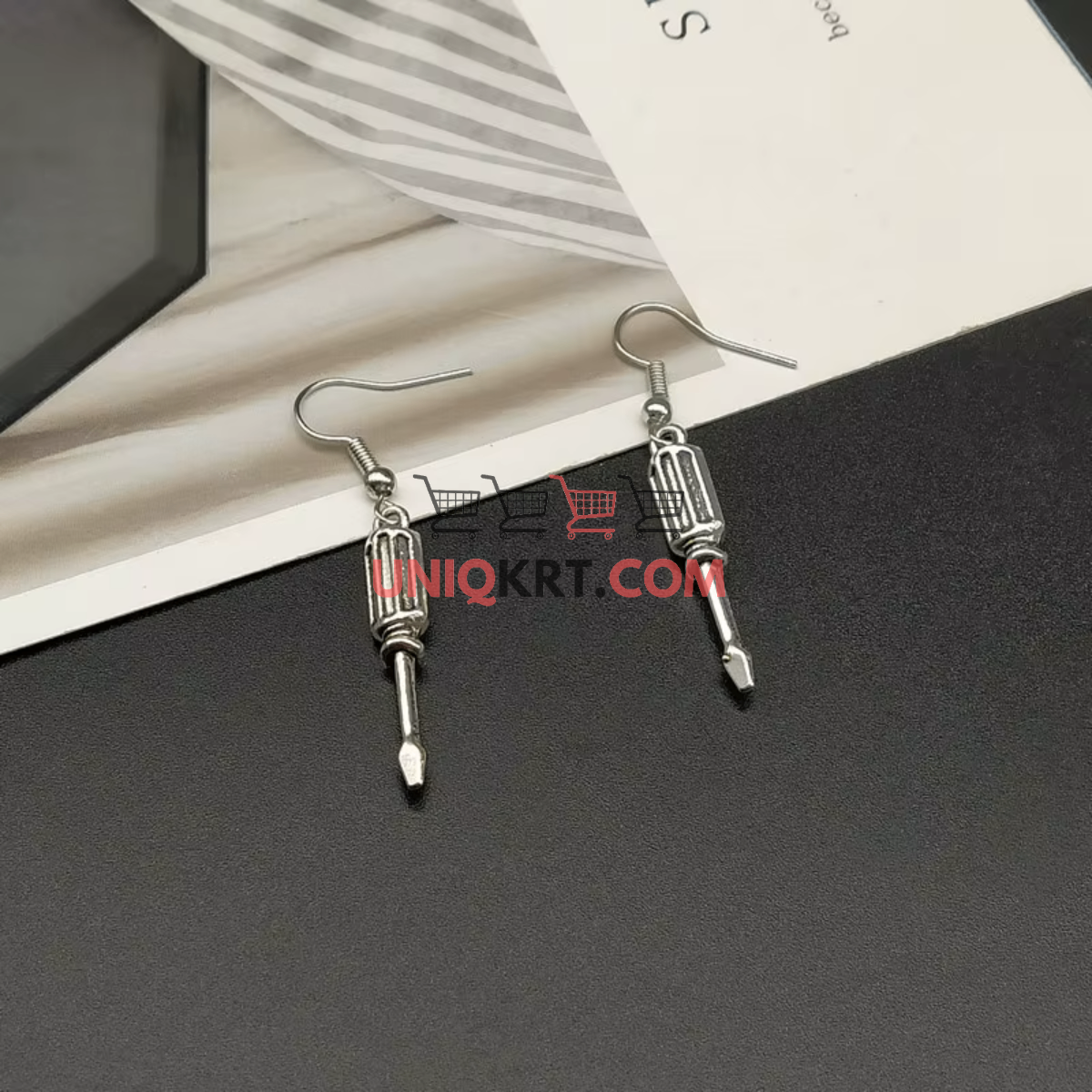 Retro Mini Tool Screwdriver Earring