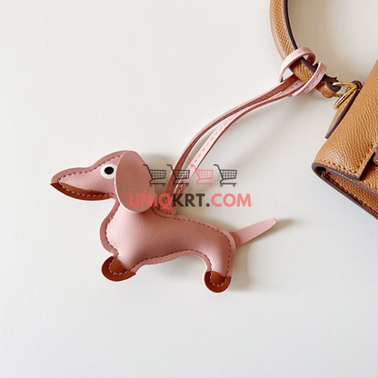 PU Leather Doggo Keychain