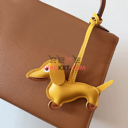 PU Leather Doggo Keychain