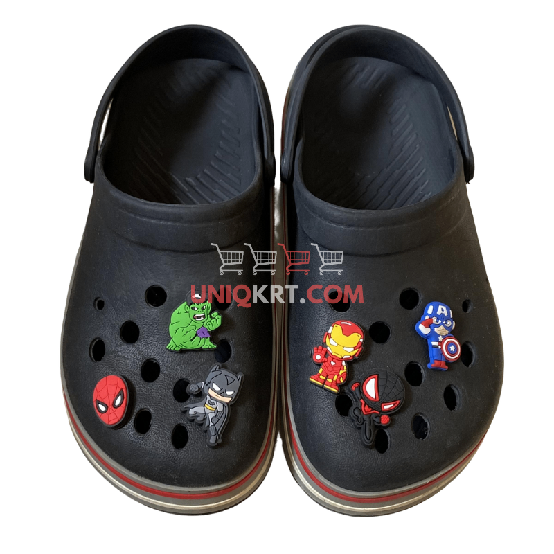 Marvel 4 Piece Combo Shoe Charms