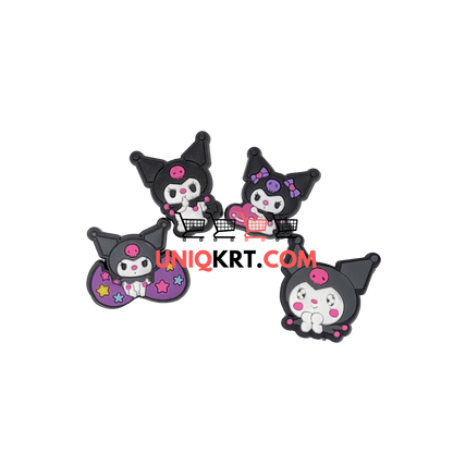 Kuromi Shoe Charms